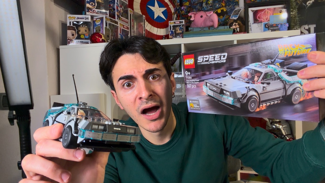 COSTRUISCO LA DELOREAN LEGO DI RITORNO AL FUTURO