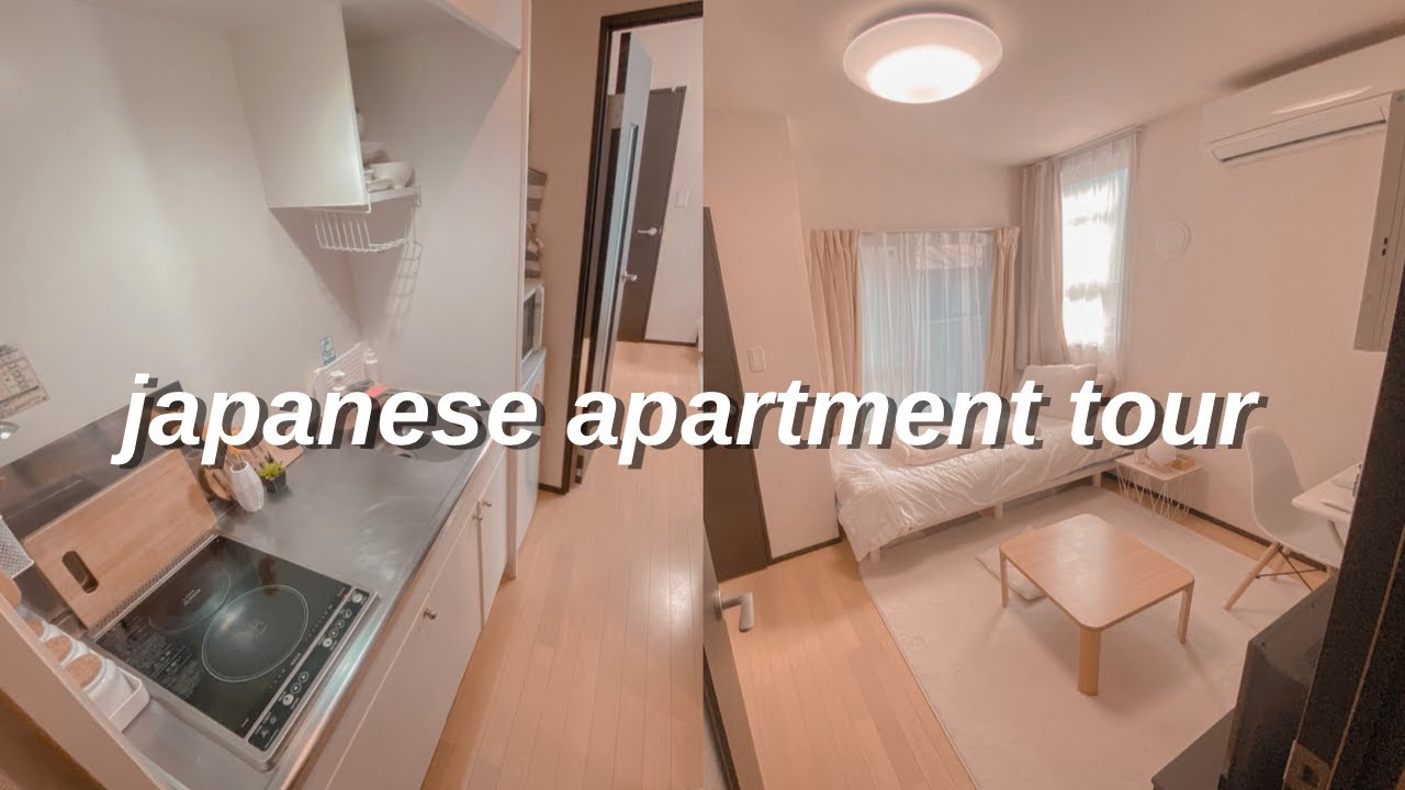 My $630/Month Japanese Apartment Tour | small, cozy, minimalist ☁️