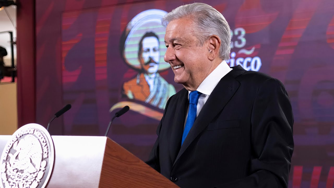 Resultados positivos avalan estrategia de seguridad. Conferencia presidente AMLO