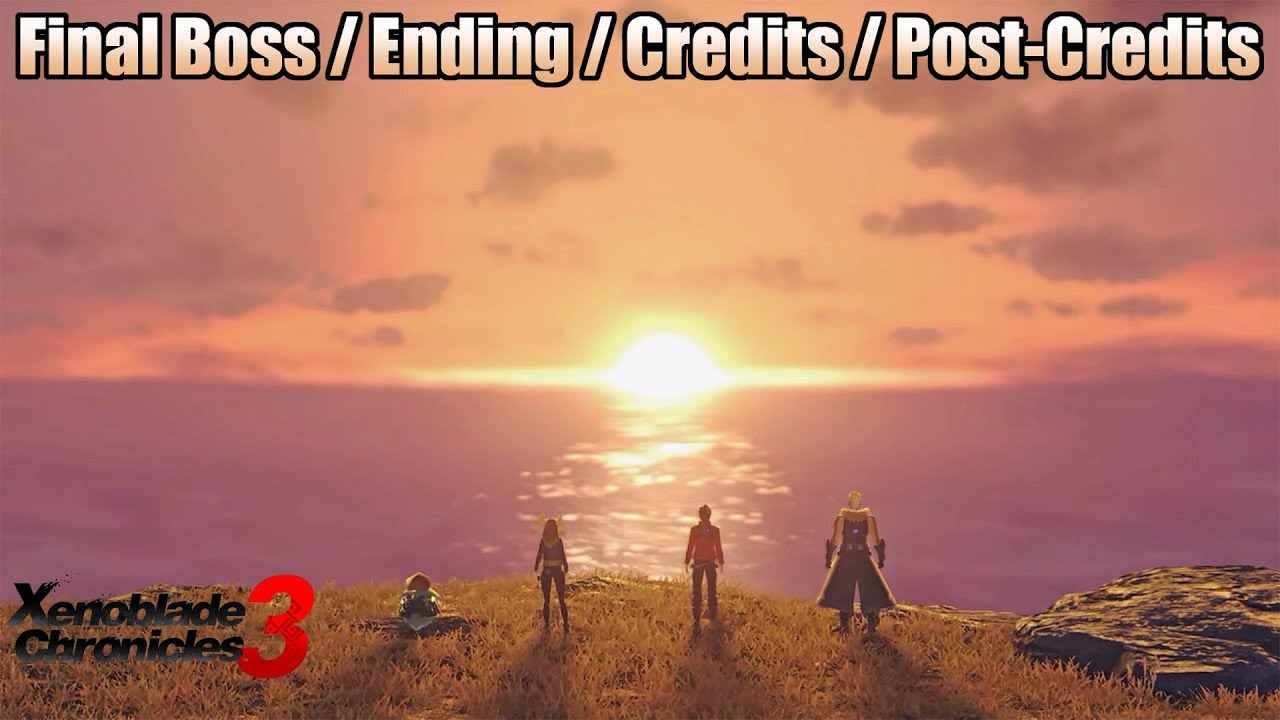 Xenoblade Chronicles 3 - Final Boss/Ending/Credits/Post-Credits (English)