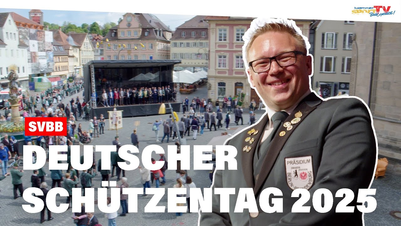 GROßE ÜBERRASCHUNG beim 64. DEUTSCHEN SCHÜTZENTAG in SCHWÄBISCH GMÜND