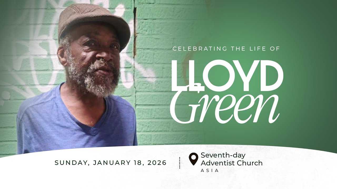 Celebrating the Life of Lloyd Green | Sunday, January 18, 2026 | 1 PM