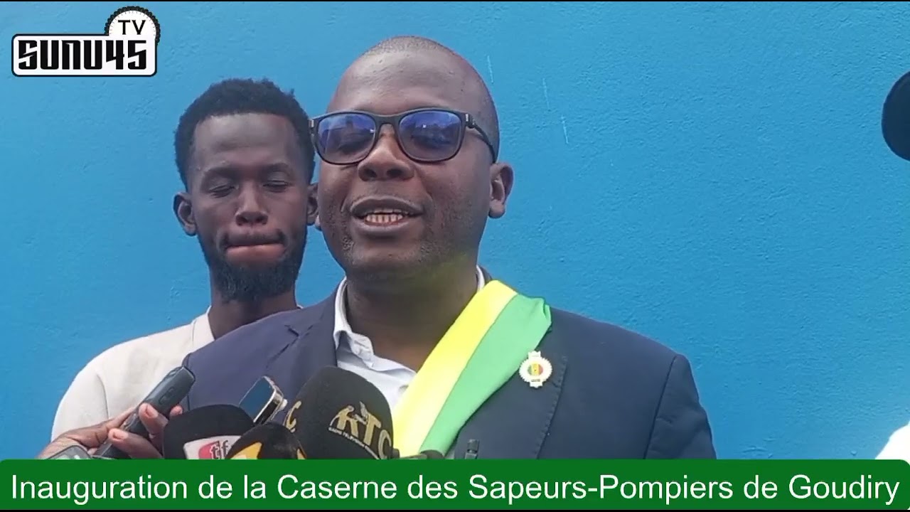 Inauguration de la caserne des sapeurs pompiers de Goudiry