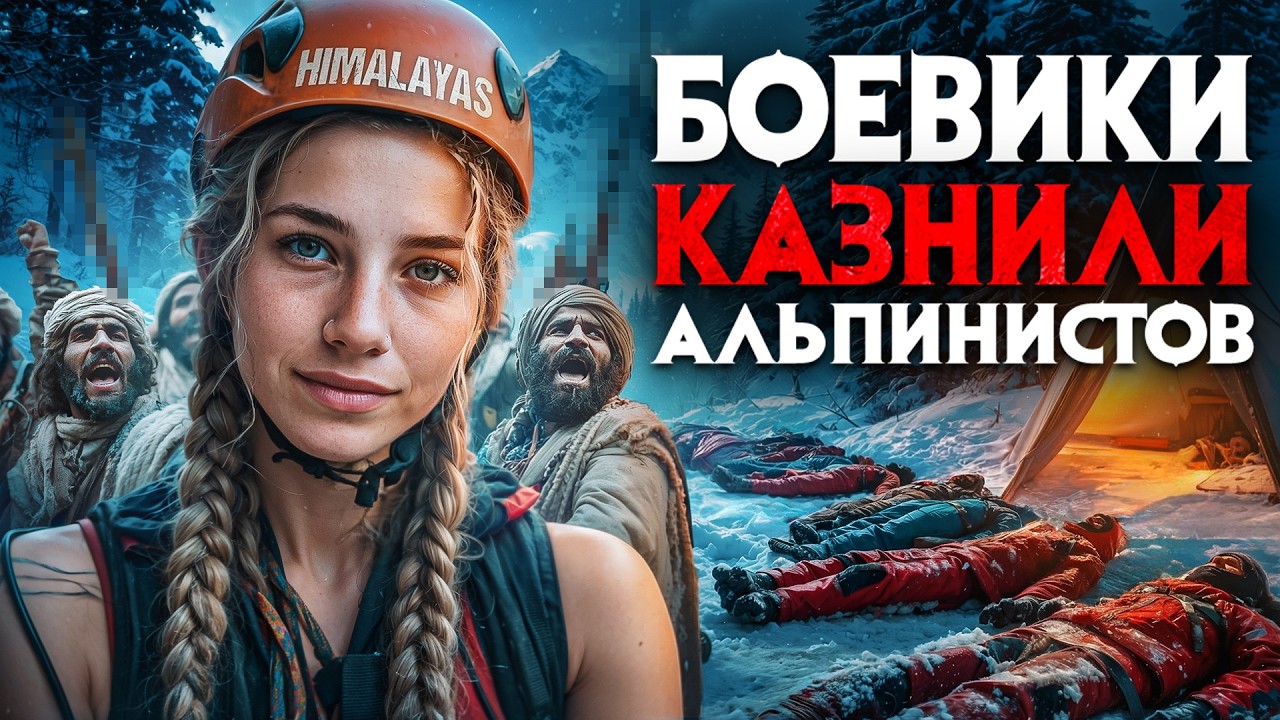 Кровавая бойня в Гималаях. Массовое убийство боевиками альпинистов. Казнь спортсменов на НангаПарбат