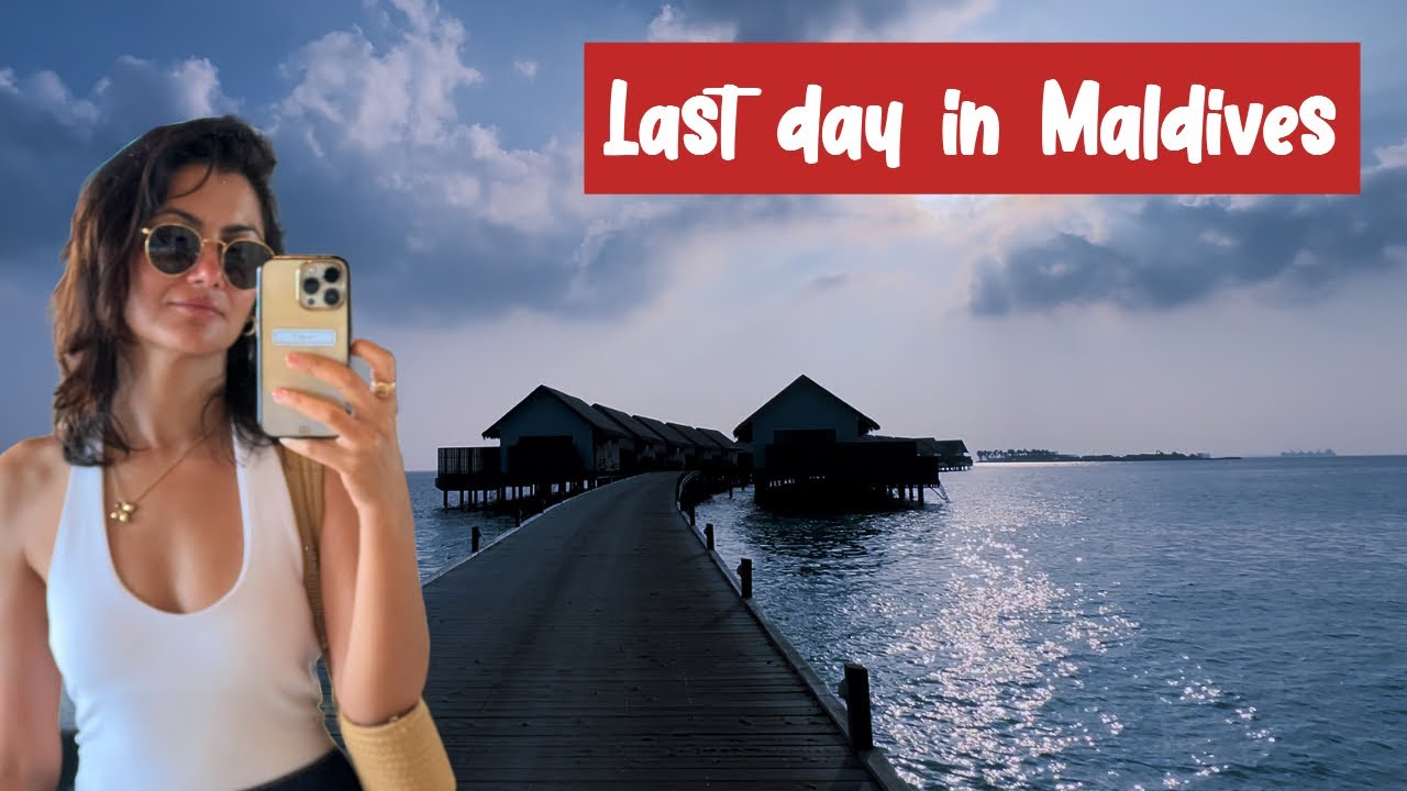 Last day in Maldives #sritijha #travelvlog 