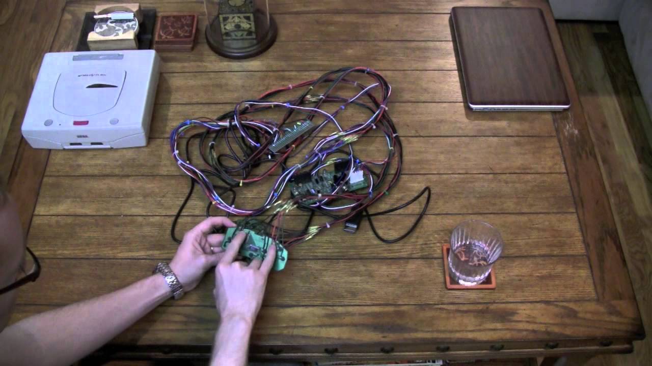 Making a JAMMA harness for the Sega Saturn