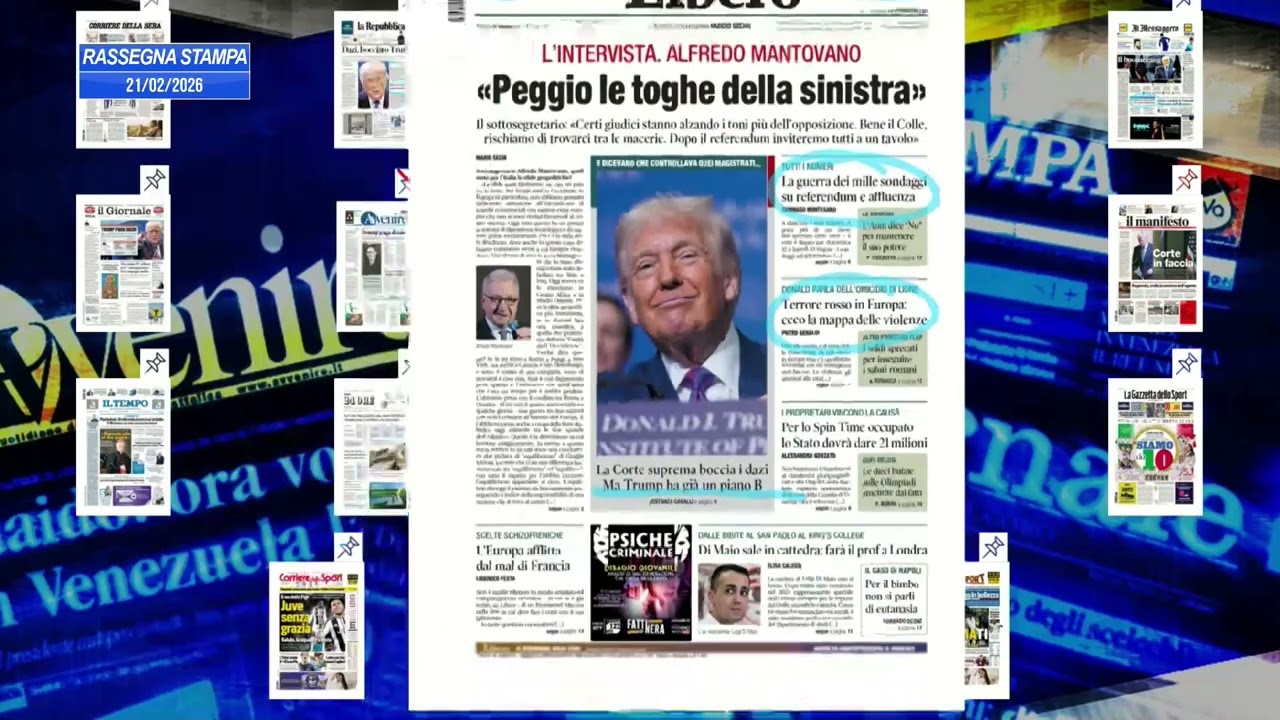 RASSEGNA NAZIONALE 21/02/26