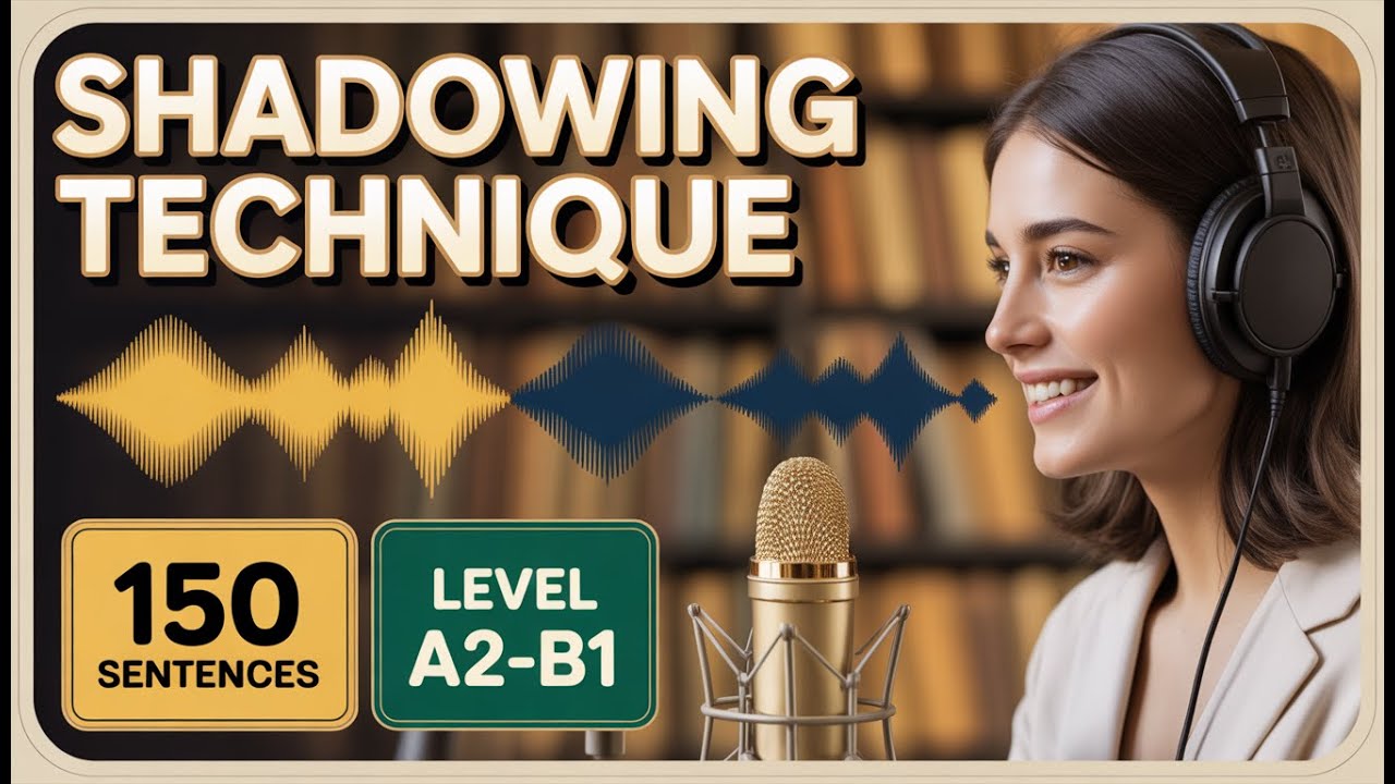 Speak English Confidently: 150 Essential Sentences | Shadowing Practice (A2-B1)