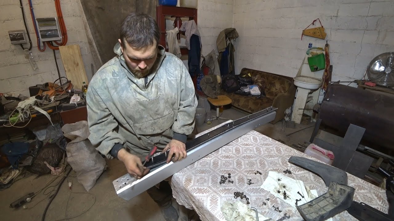 Ремонт и восстановление бампера НИВА 213