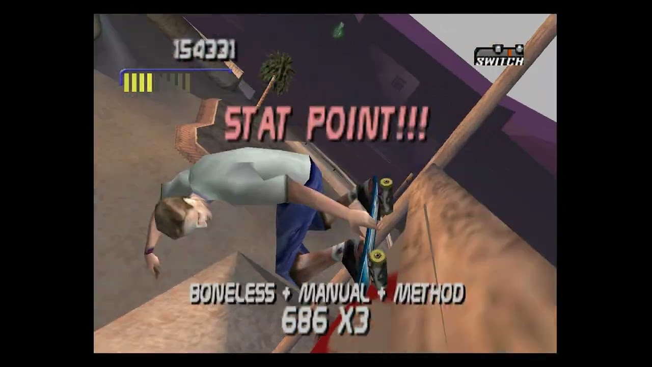 HD N64 Longplay - Tony Hawks Pro Skater 3 | 100% Completion - All Goals Stats and Decks