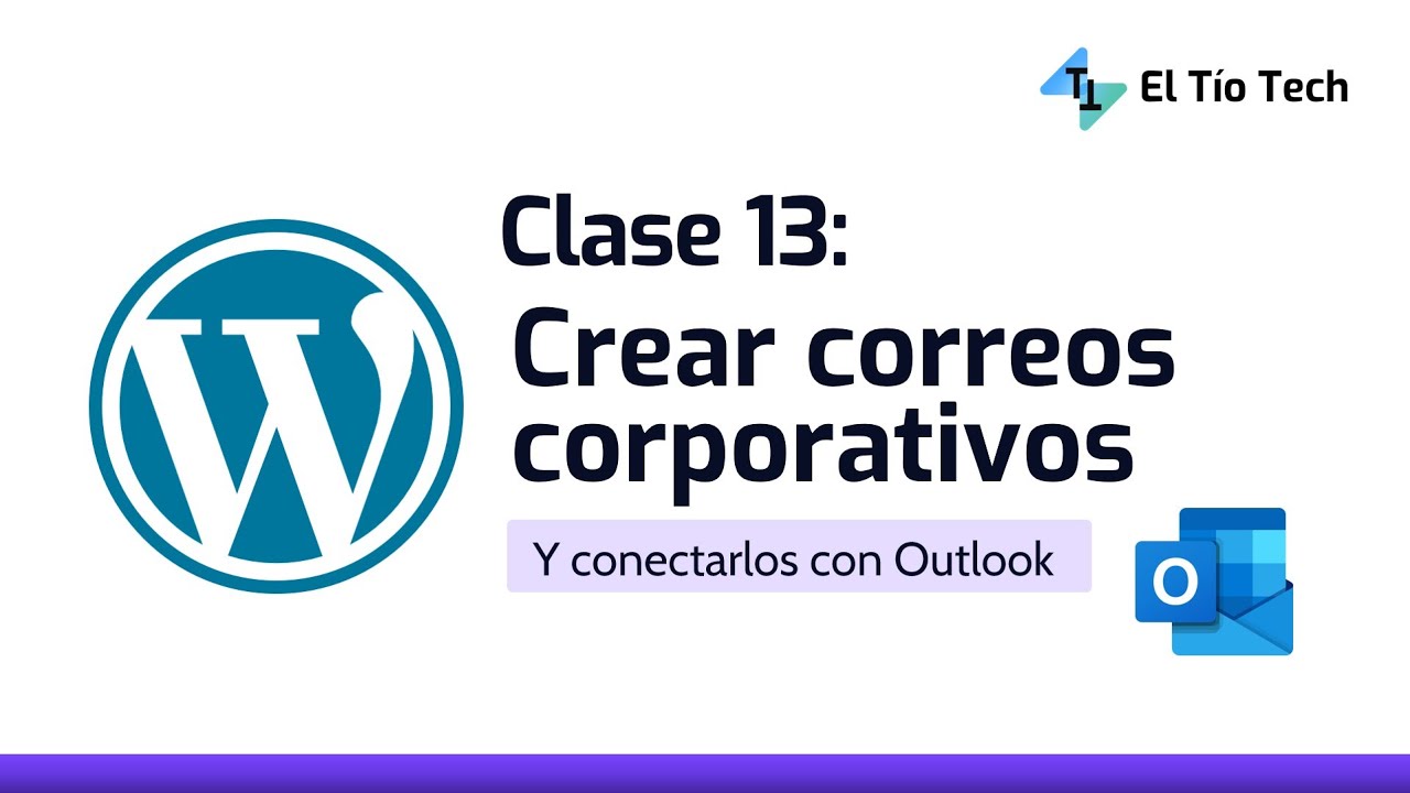 13 | Cómo crear correos desde Siteground y conectarlos a Outlook paso a paso