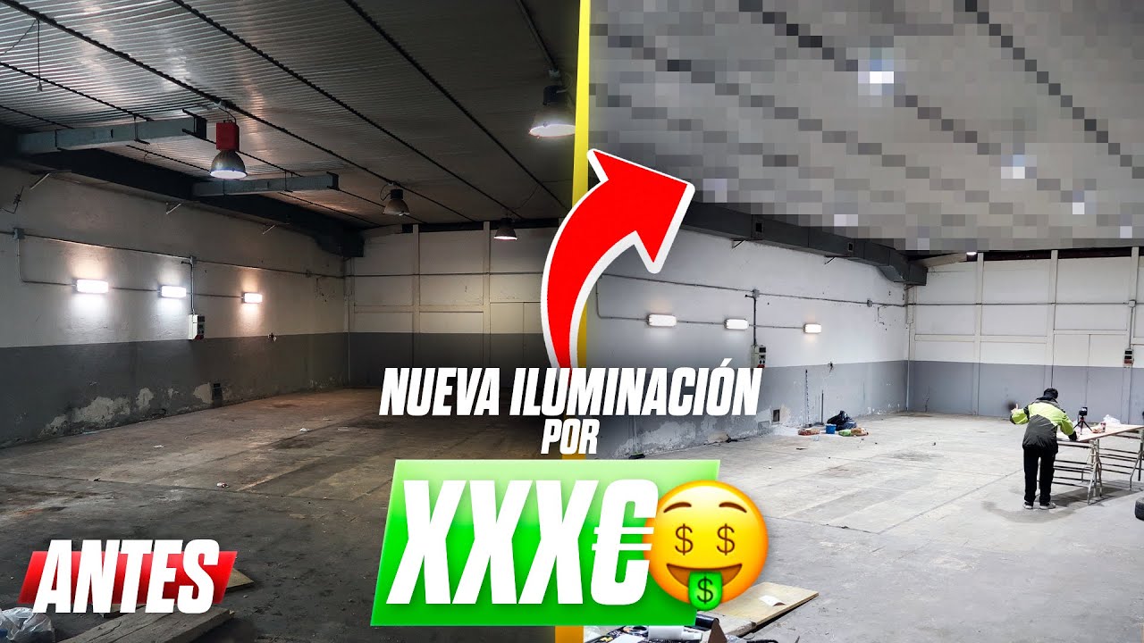 💰CAMBIAMOS TODA LA ILUMINACIÓN DE LA NAVE POR XXX€! 💰 | URY G