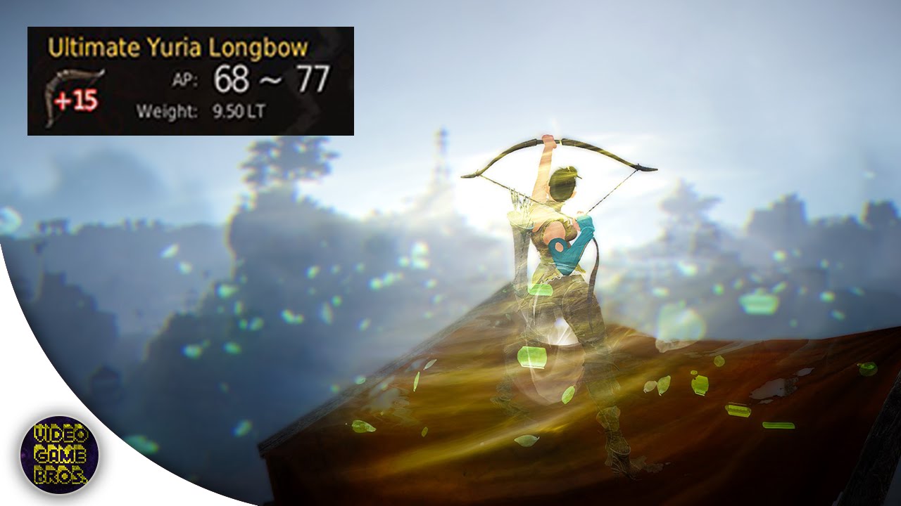 Black Desert Online - How to Upgrade Equipment - Yuria Bow Blue to Yellow - Part 2