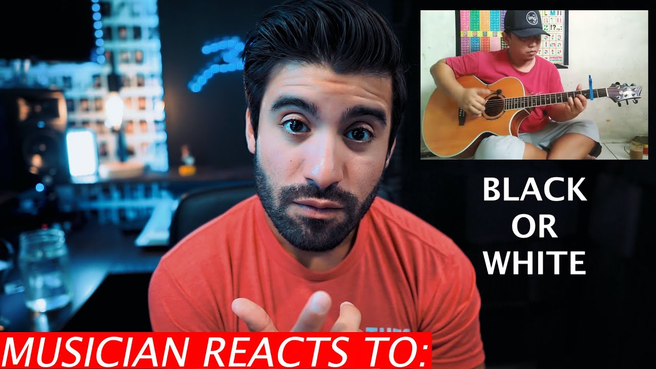 Musician Reacts To Alip Ba Ta Black or White Cover