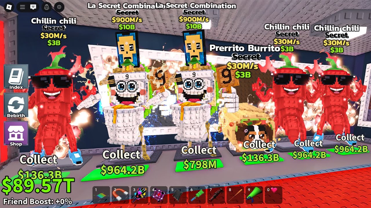 ROBLOX 100% Lucky Taco Event!! - i Unlock All New Secret Brainrot in Steal a Brainrot