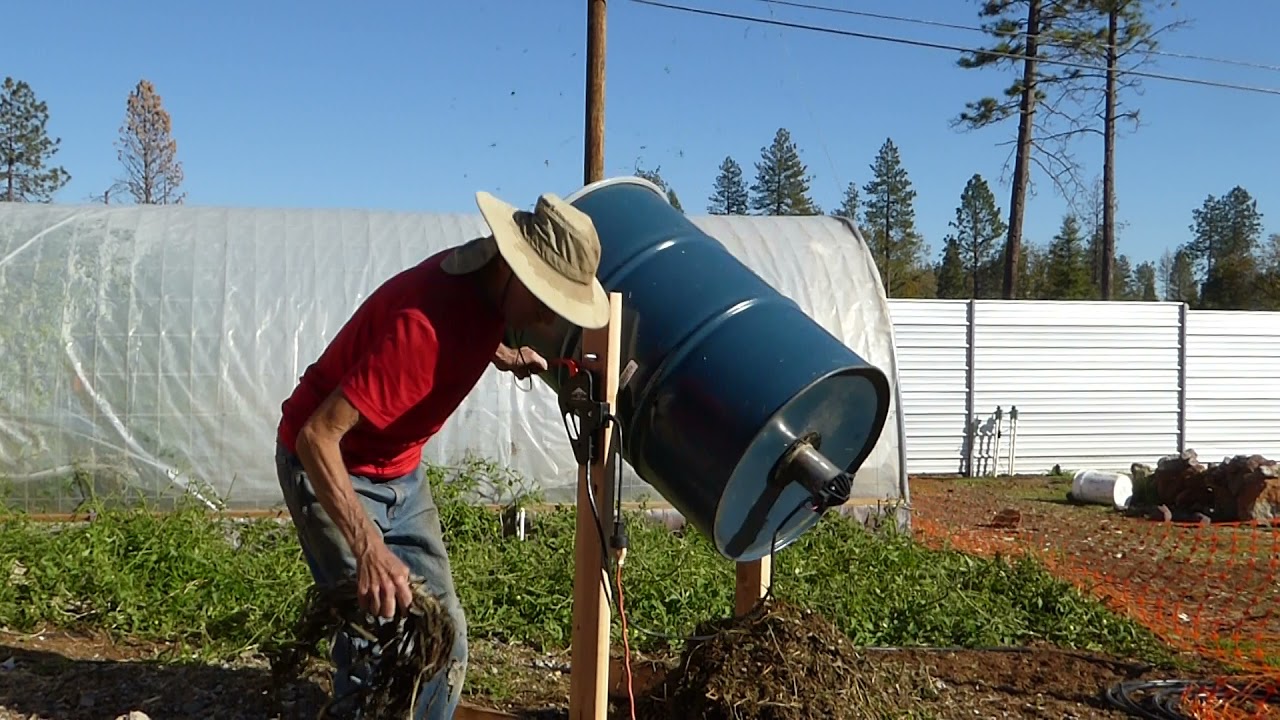 Home made garden mulcher