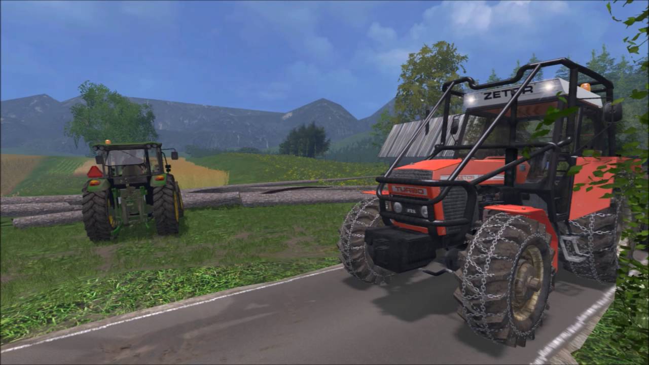 Farming simulator 2015 - Foresting in MP