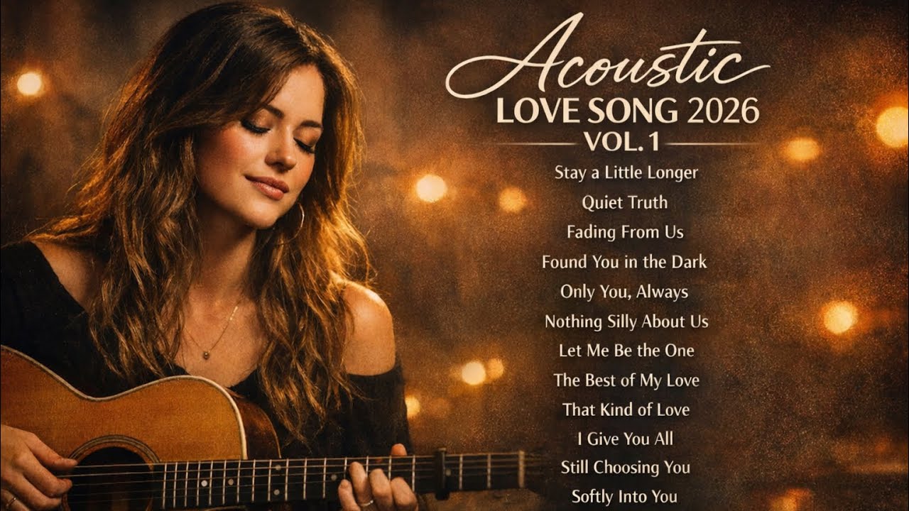 Best Acoustic Love Songs 2026 | Relaxing Romantic Guitar Music #acousticlovesongs #romaticlovesongs 