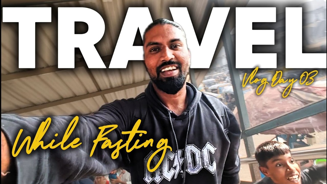 Travel While Fasting 🌙 | Ramadan Vlog Day 03 | 150KM Palghar to Mumbai Job Life with Ali