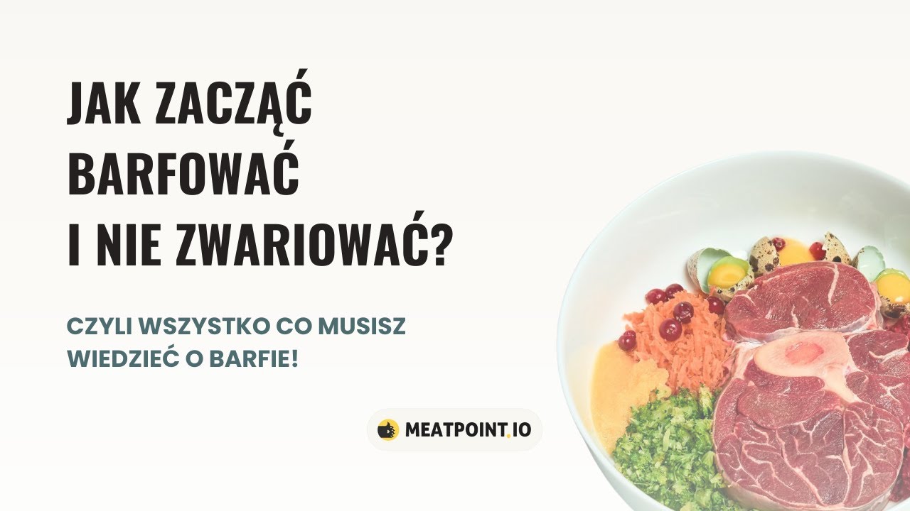 JAK ZACZĄĆ BARFOWAĆ I NIE ZWARIOWAĆ?