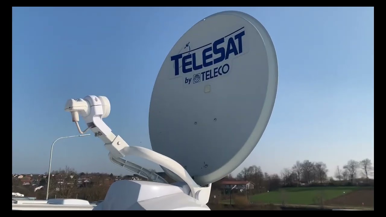 Operating a Teleco satelite television system for RVs