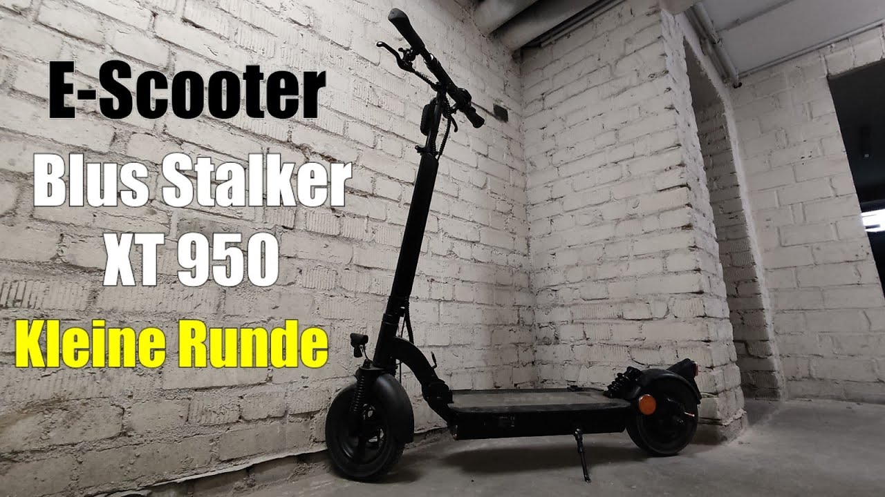 Kleine Runde mit dem E-Scooter Blus Stalker XT950
