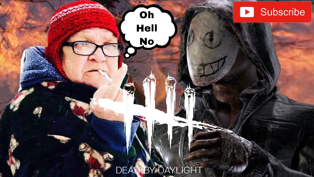 Dead By Daylight с ANGRY GRANDMA и Калебом.