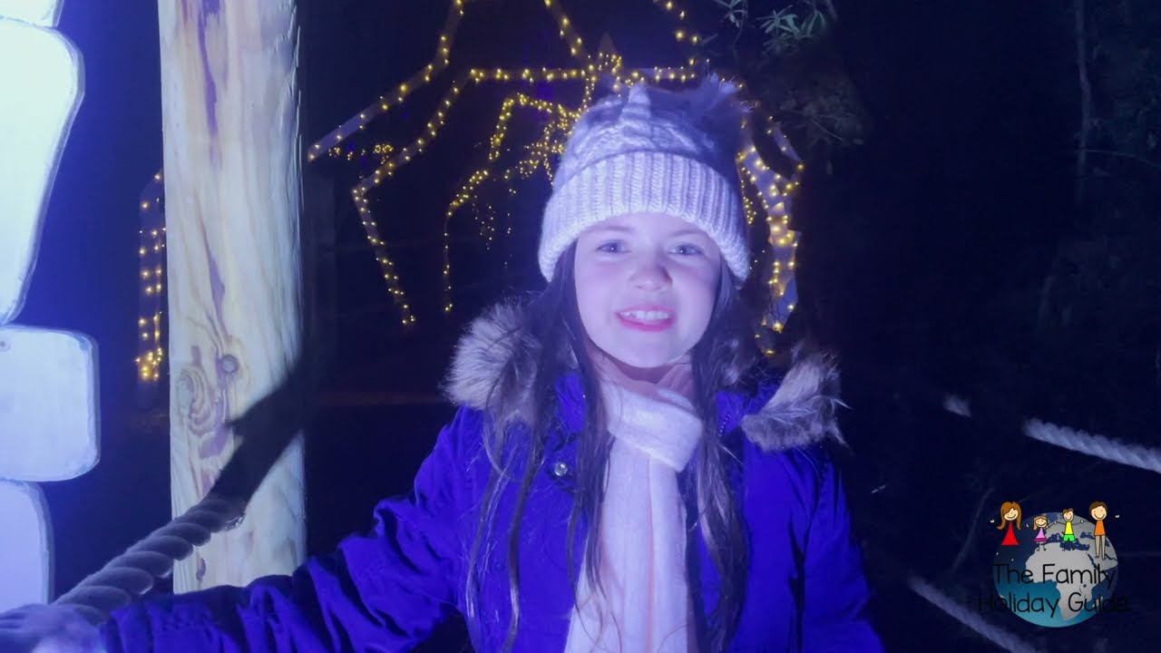 BeWILDerwood Cheshire Christmas lights 2022
