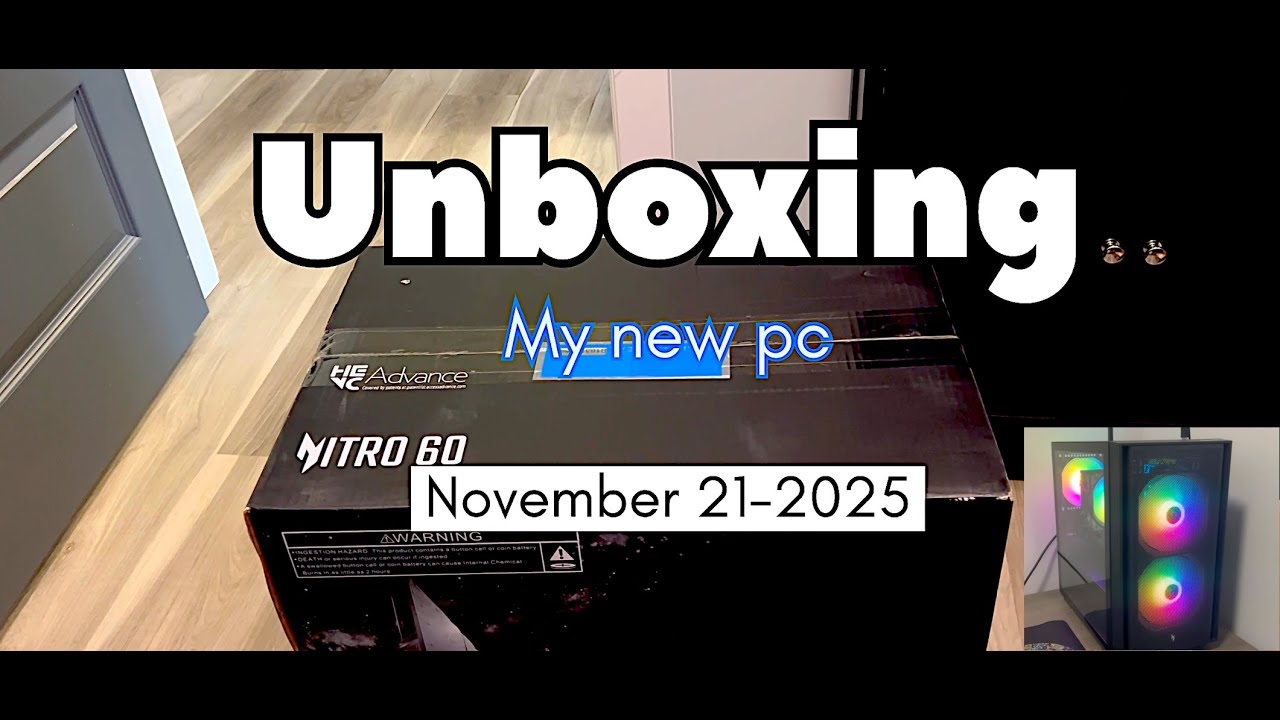 Unboxing My New Acer Pc 2025