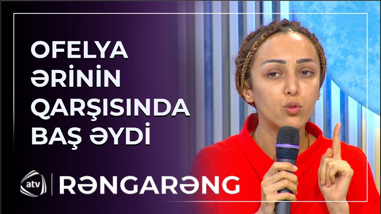 Boşanacağı deyilən Ofelya Şabanova əri ilə CANLI EFİRƏ ÇIXDI / Rəngarəng