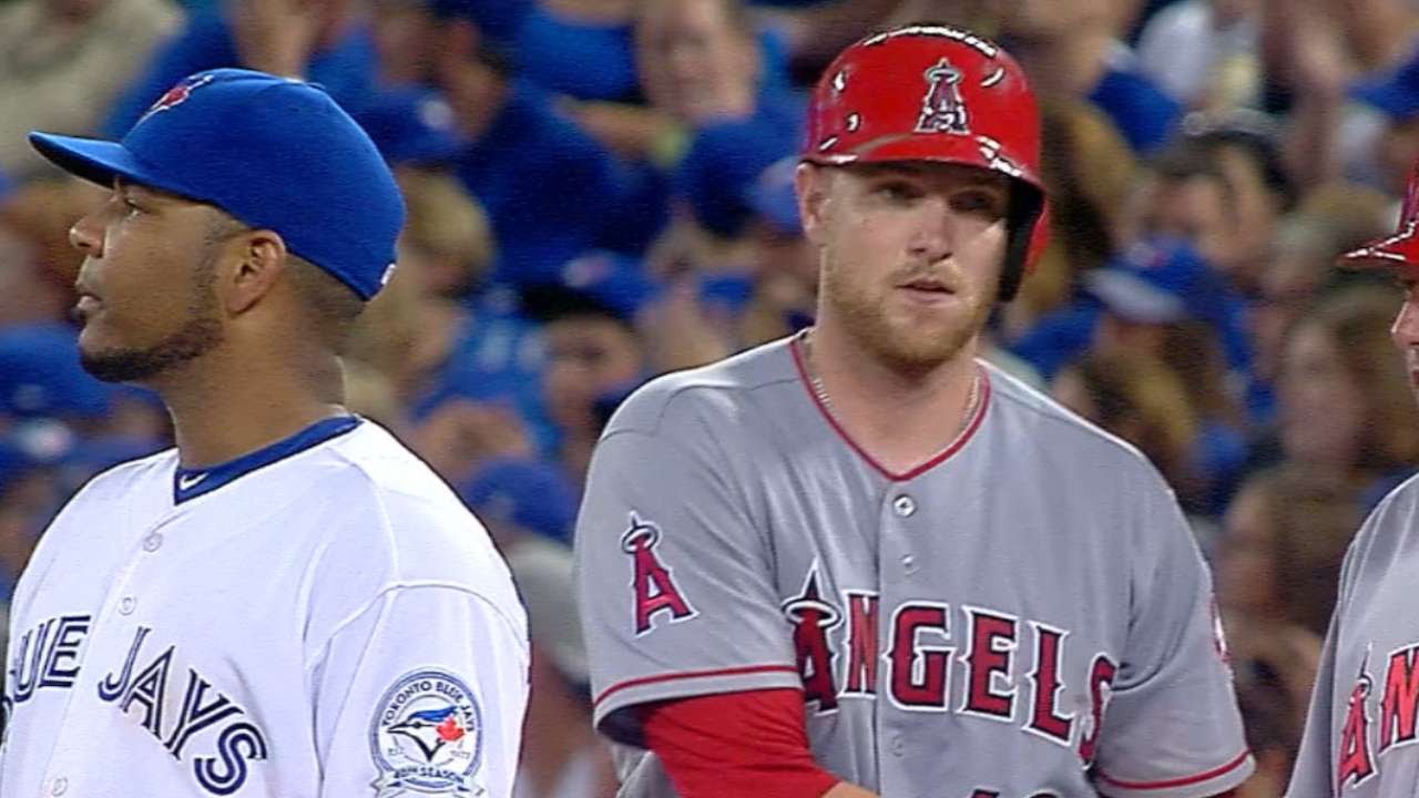 LAA@TOR: Bandy goes 4-for-5 against the Blue Jays