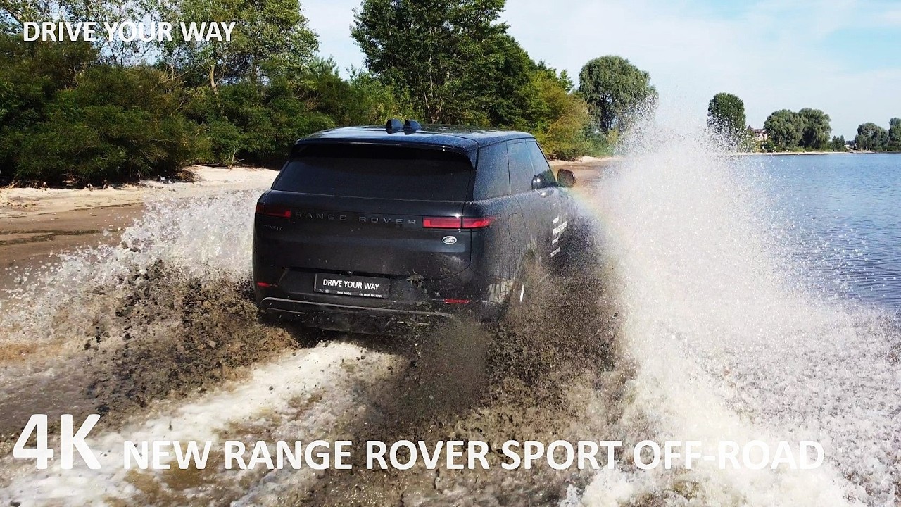 RANGE ROVER SPORT OFF ROAD TEST DRIVE AND REVIEW IN UKRAINE - TWO DIFFERENT CARS