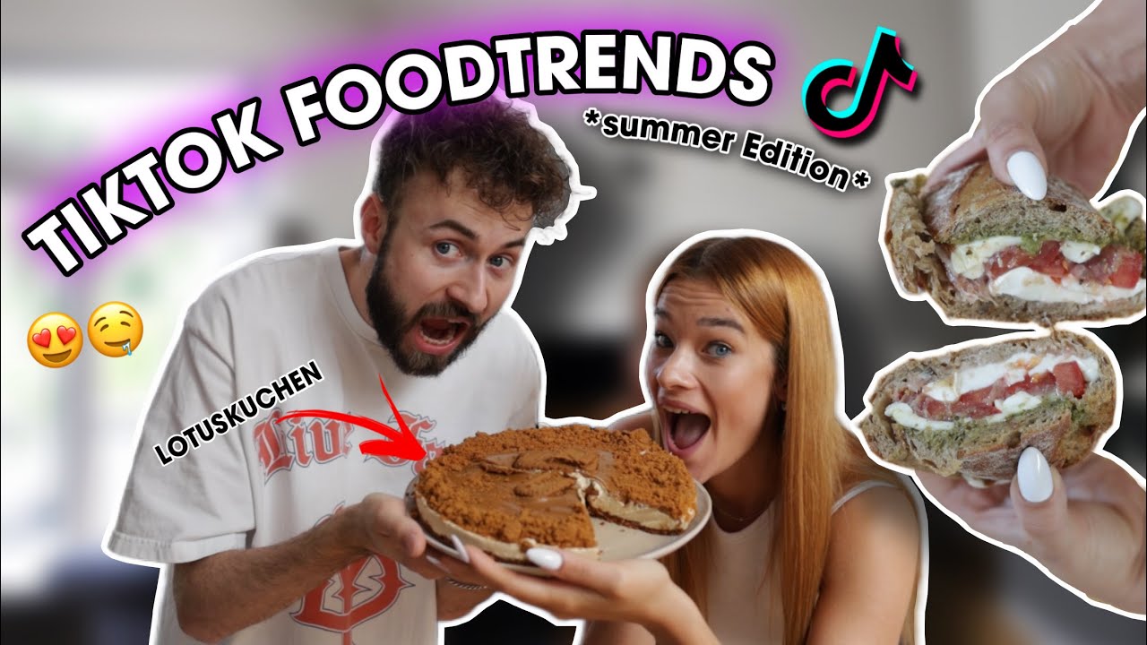 Wir testen die VIRALSTEN TIKTOK FOODTRENDS 😍 *summer Edition* | stineundmarc