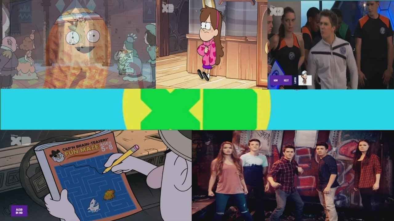 Disney XD UK - Continuity and Adverts (22nd-24th August 2016)