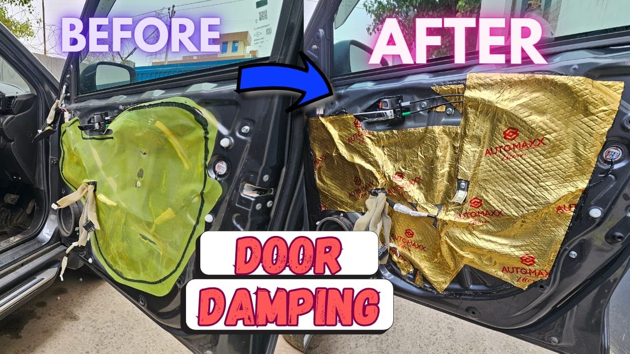 DIY Door Damping on Grand Vitara | Must have product for all Cars 😮