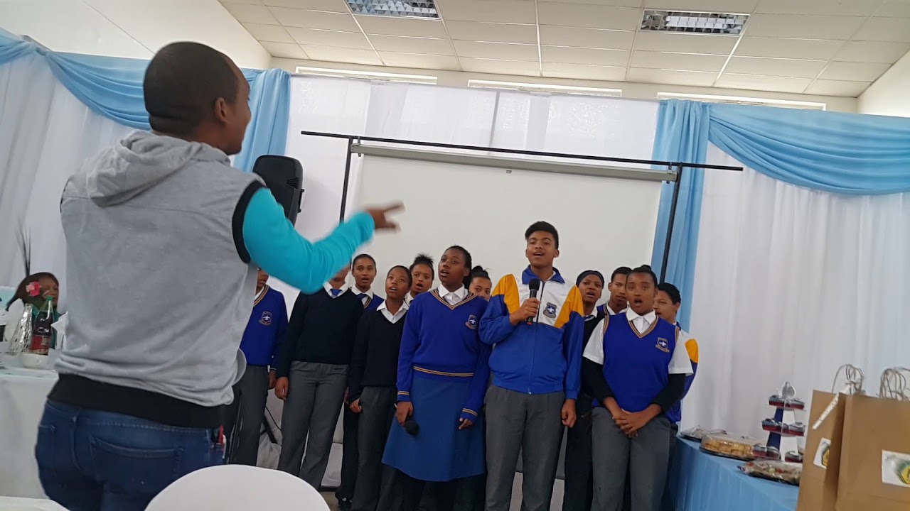 Macassar High School with Eendag as ons groot is