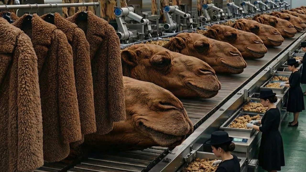 From Camel to Shoes 😱 | Inside Camel Leather Factory Process