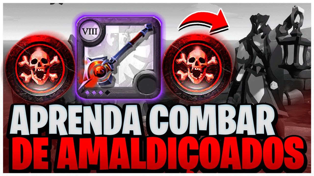 É ASSIM QUE COMBA DE AMALDIÇOADOS!! - Albion Online