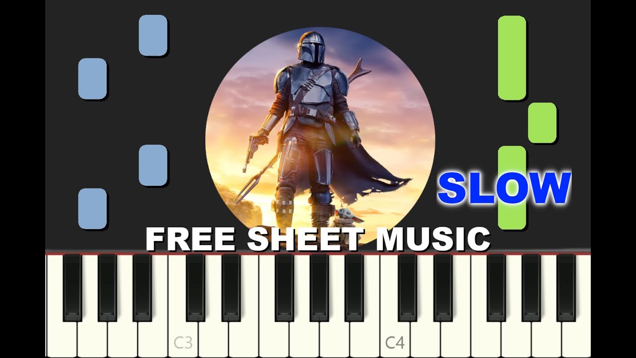 SLOW piano tutorial 