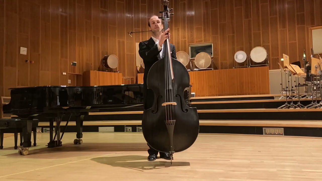 Josef Semeleder plays  H.K. Gruber cadenza Dittersdorf 1 movement