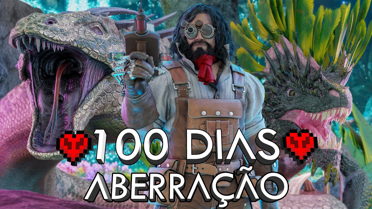 Sobrevivendo 100 Dias no ARK: Aberration
