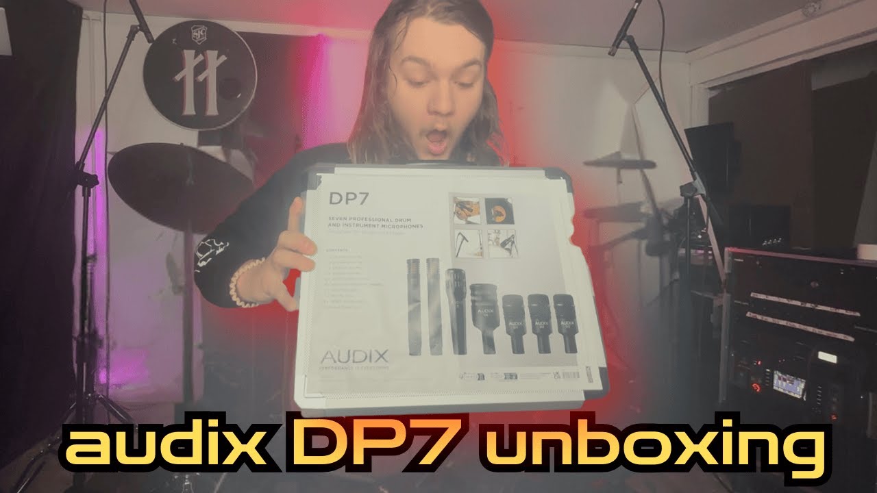 I WON A GIVEAWAY! |Audix DP-7 Unboxing|