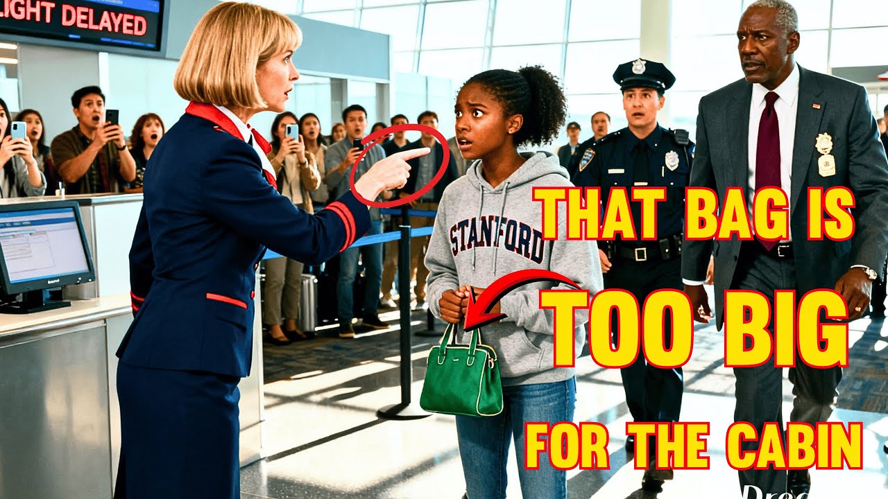Flight Attendant Calls Cops On Black Girl — Freezes When Her Airline CEO Dad Walks In