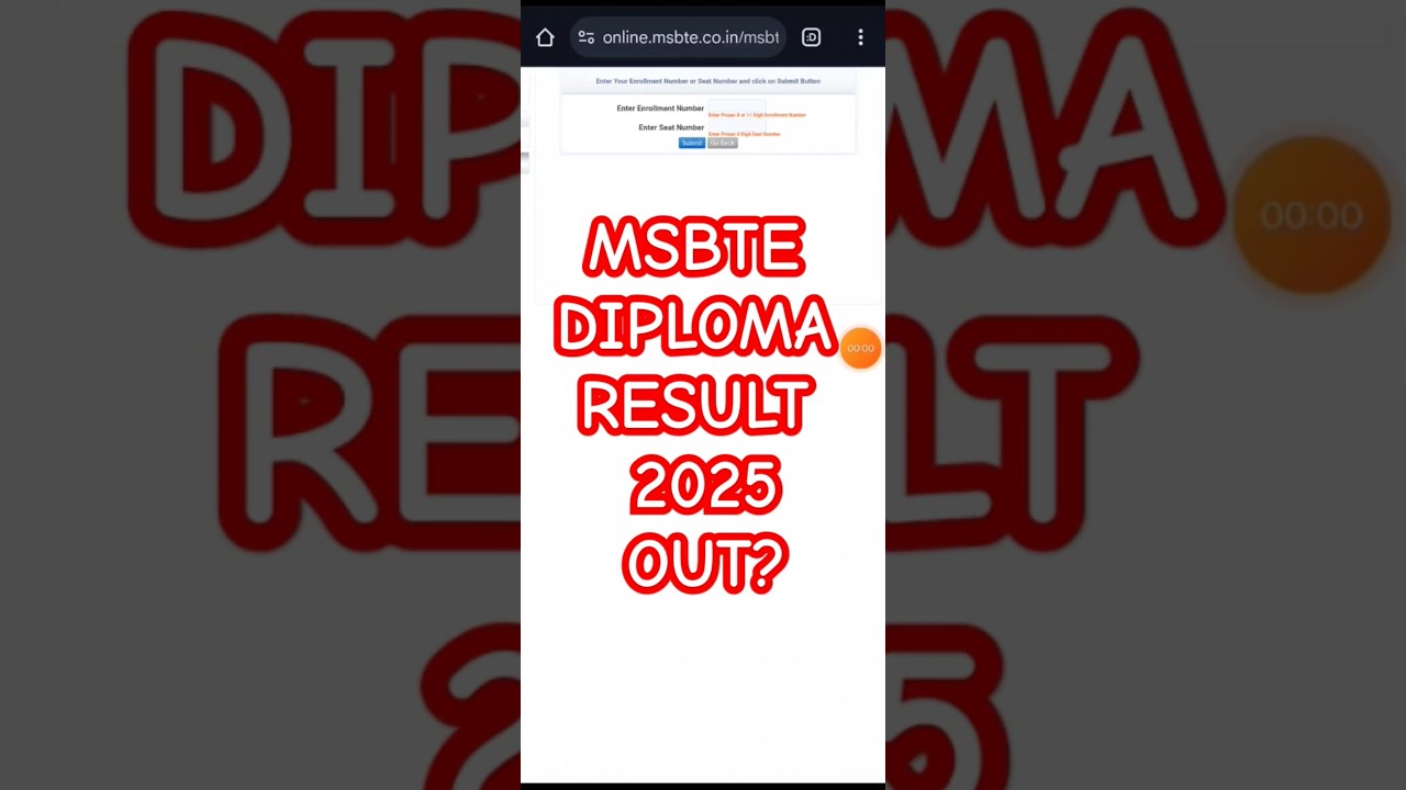 MSBTE Diploma Result 2025 kaise check kare #msbtediplomaresult