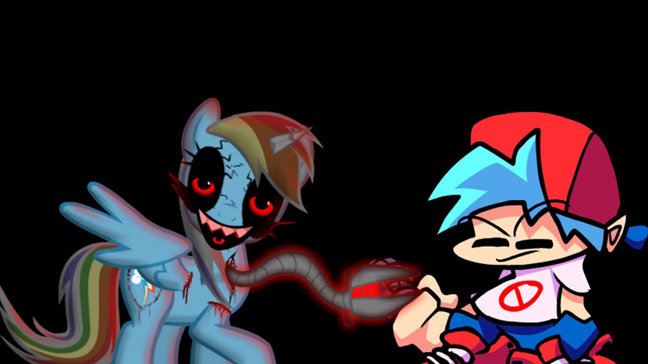 FNF vs Rainbow.EXE - Revenge (My Little Pony / Creepypasta)