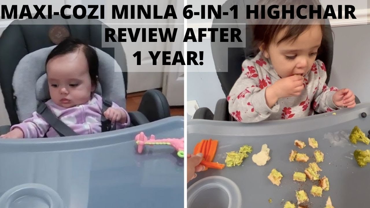 MAXI COZI MINLA 6 IN 1 HIGHCHAIR | WHAT I LIKE | HOW I CLEAN IT| HOW I USE IT.