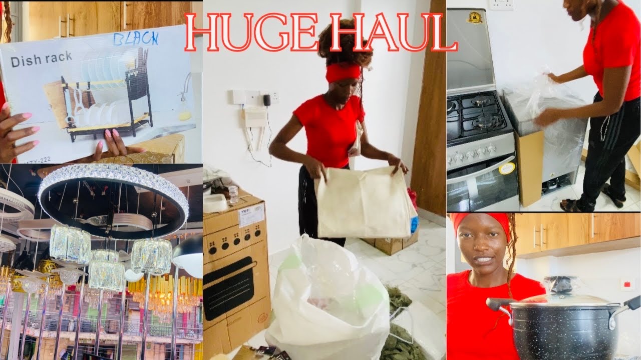 KAMUKUNJI HAUL WITH PRICES👌,ELECTRONICS UNBOXING, EASTLEIGH CURTAINS & AIRBNB ESSENTIALS SHOPPING.