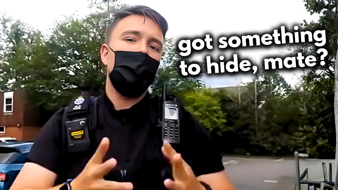 UK PCSO Physically Pushes Cameraman … But Real Constable EXPOSES His Fatal Mistake