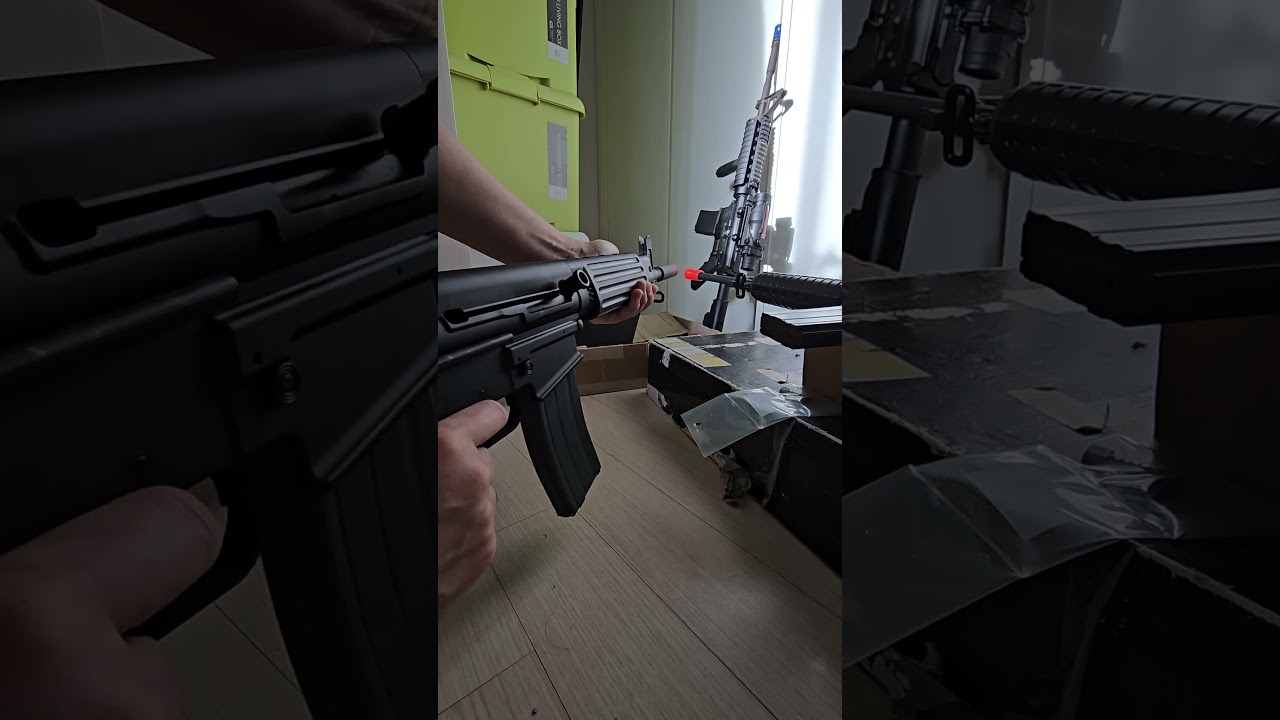 K1A GBB SINGLE, 3BURST, FULL AUTO SHOT