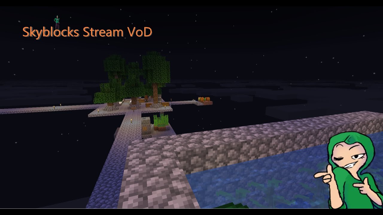 Some Skyblock Minecraft stream
